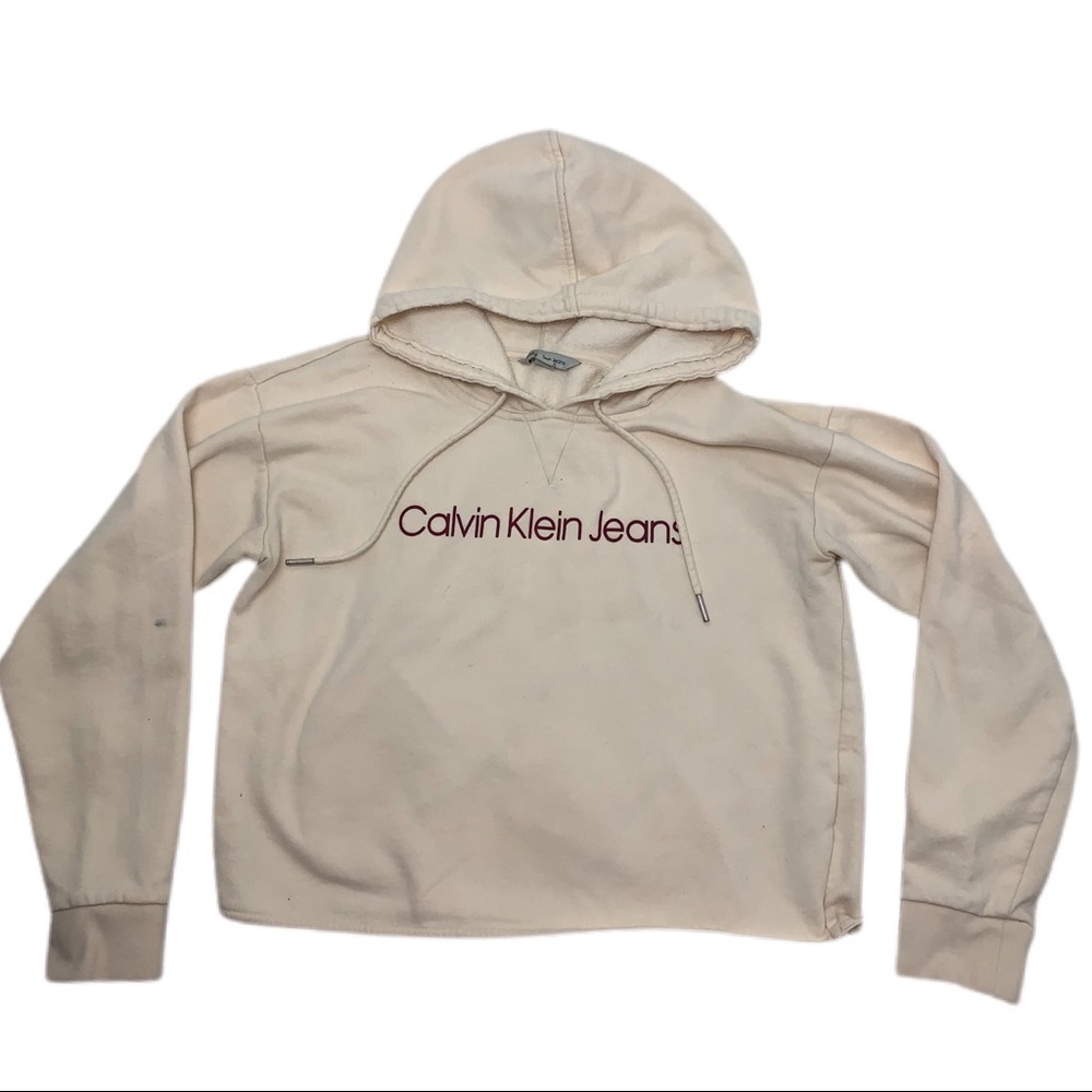 Calvin Klein Jeans Cropped Hoodie